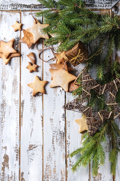 Kerstster suiker koekjes