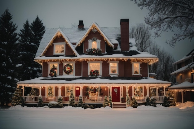 Kerstthema huis