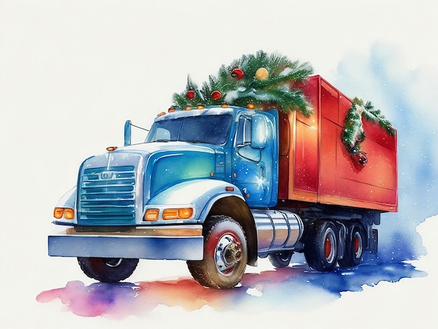 Kersttruck Generatieve AI