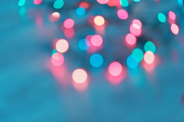 Kerstverlichting Bokeh