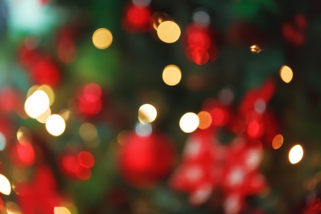 Kerstverlichting Bokeh