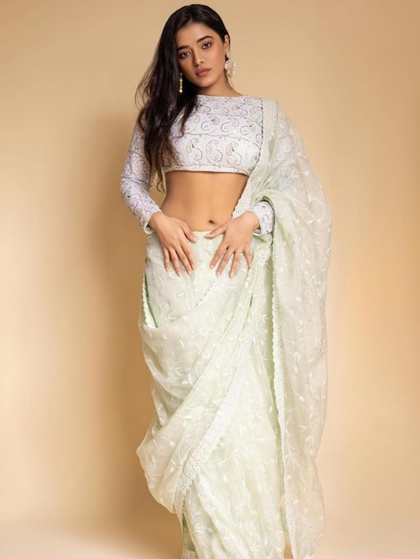 ketika sharma hot images, south actress beautiful images with sari disign 