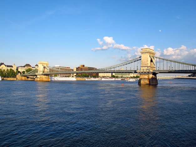 Kettingbrug in Boedapest, Hongarije