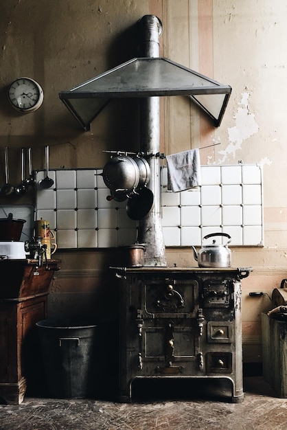 Keuken in oude stijl