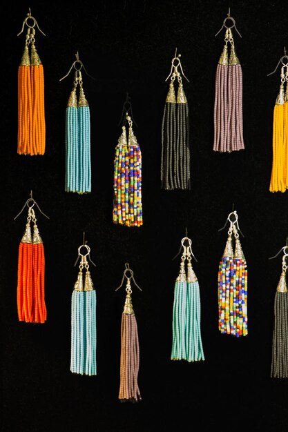 Keuze van gordijnbanden of tassels in verschillende kleuren