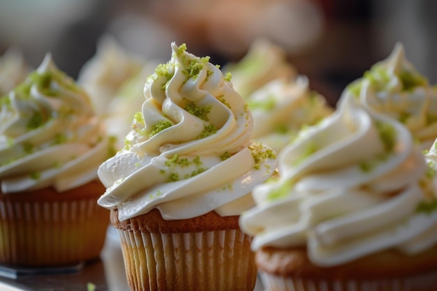 Key Lime Pie Cupcakes Food Mashup