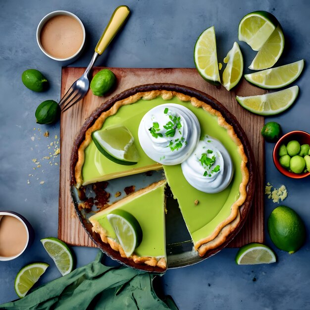 Photo key lime pie