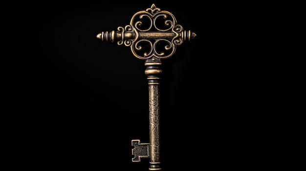 a key that has the word cross on it