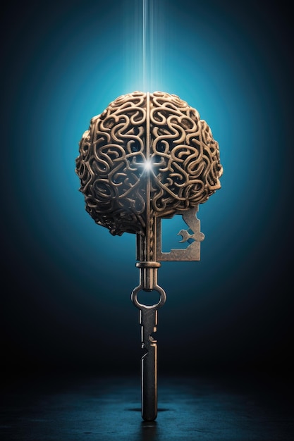 뇌가 있는 열쇠