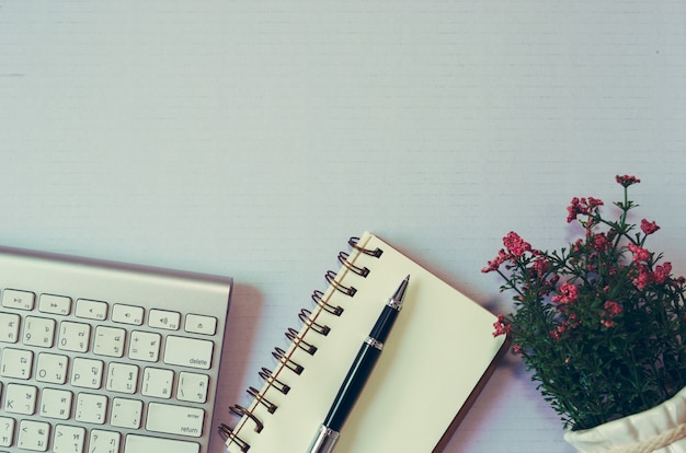 Keyboard and notebook