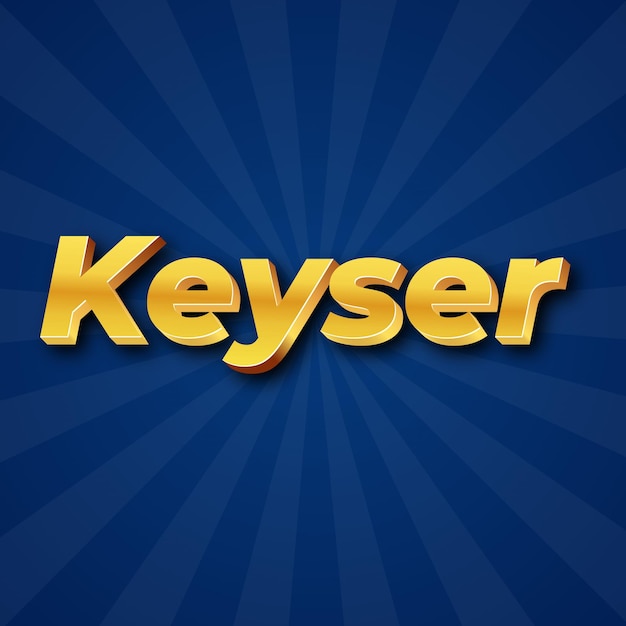 Keyser Text effect Gold JPG attractive background card photo