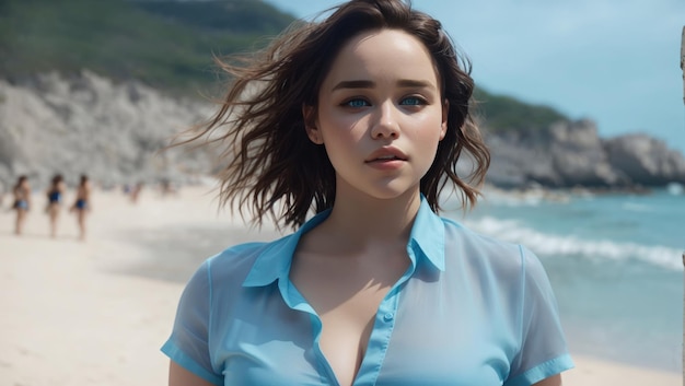 The Khaleesi Emilia Clarke as Daenerys Targaryen