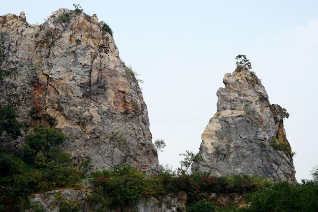 Khao Ngu Stone Park Provincie Ratchaburi Thailand