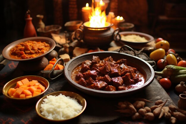 Photo kharcho traditional georgian first course of beef there are options for vegetarian kharcho