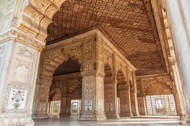 Khas Mahal in India, Red Fort of Delhi.