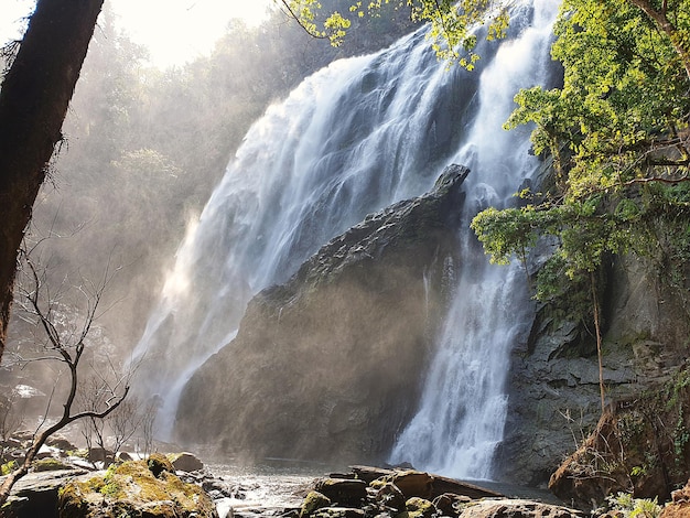 Khlong Lan National Park The Waterfall in Thailand