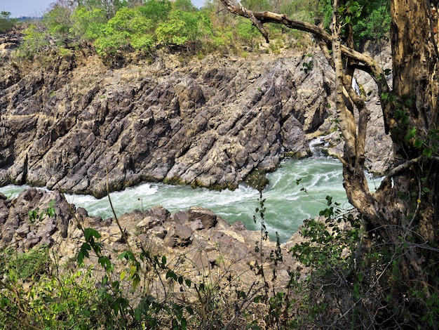 Photo khone phapheng falls in south laos