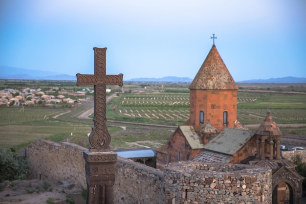 Khor Virap church in Armenia