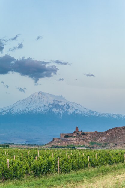 Khor Virap and Mount Ararat