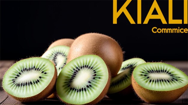 Foto kia kiwi con la parola kia sul fondo