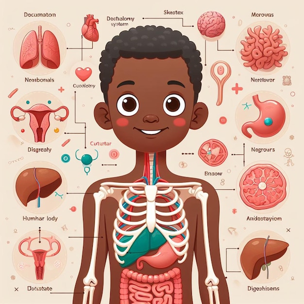 kid anatomy page