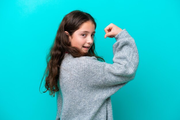 kid over isolated background