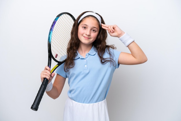 kid over isolated background