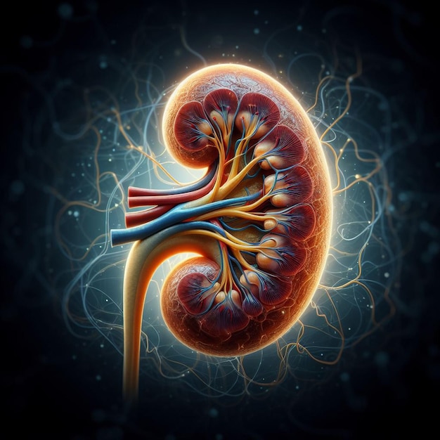 Photo kidney anatomy