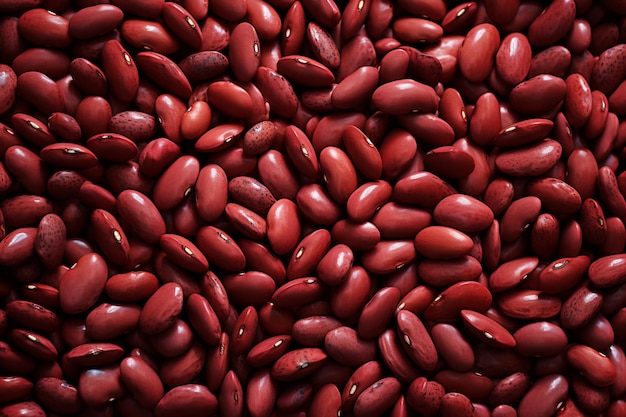 Photo kidney beans closeup texture a culinary story waiting to unfold