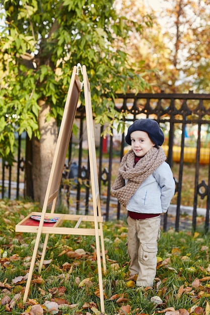 Kids baby in retro herfst lente kleding