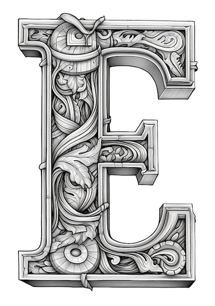 Photo kids book letters coloring pages design