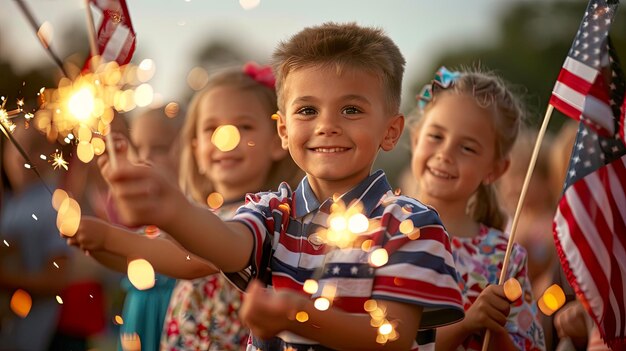 sparkler for 4th of july