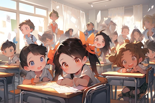 KIDS IN CLASS