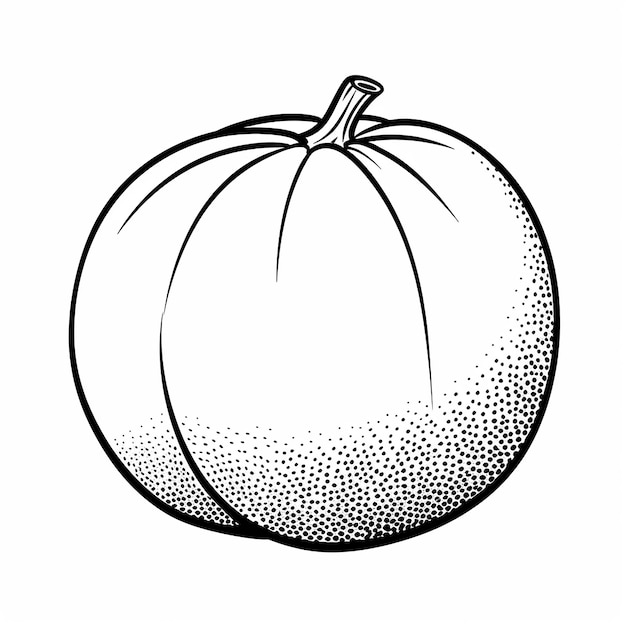 Photo kids coloring page showcasing the sweetness and bright colors of natures bounty in fruits