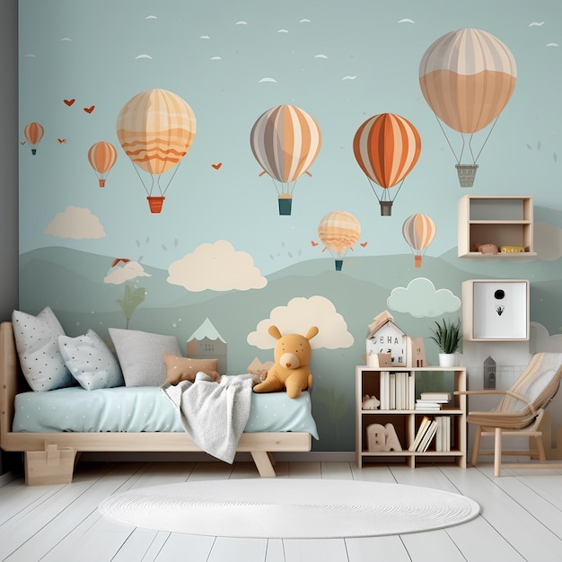 kids room wall paper kids room interior