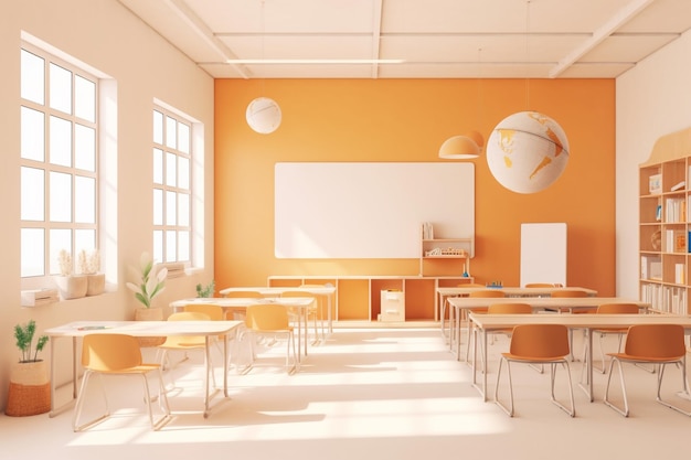 Kids school classroom