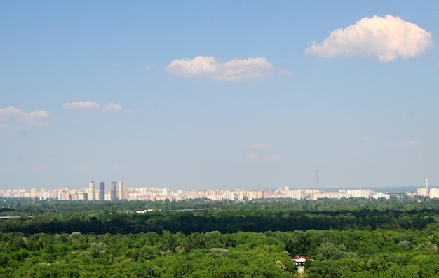 Kiev city skyline