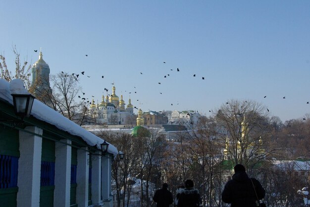 キエフ ウクライナのキエフのペチェールシク大修道院