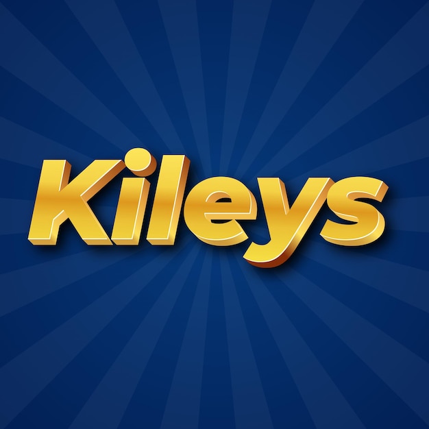 Kileys text effect gold jpg attractive background card photo