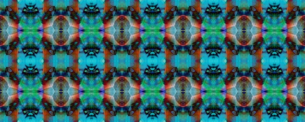 キリムラグのランダムなテクスチャー。シェブロンの幾何学的な水着パターン。ブルー、グレー、レッドのパステル調の楽しい長方形のイカットの関係。民族のシームレスなパターン。水彩のエスニック デザイン。ペイント ブラシ アステカの背景。