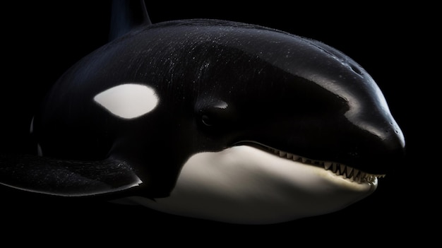 Foto un'orca assassina è mostrata in questa foto non datata.