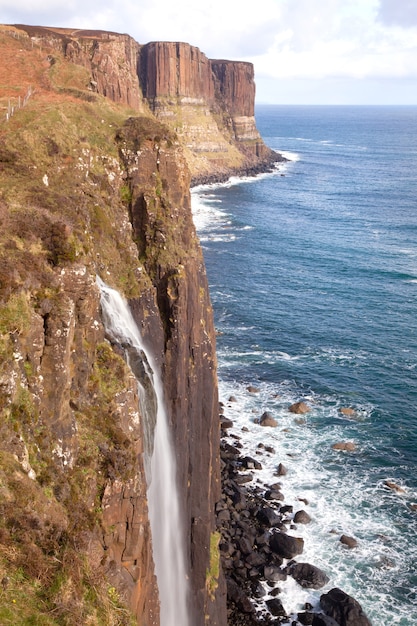 Kilt Rock Waterfall Schotland