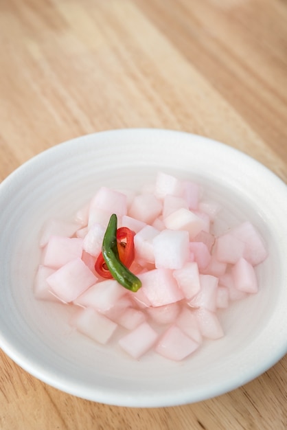 Kimchi radish