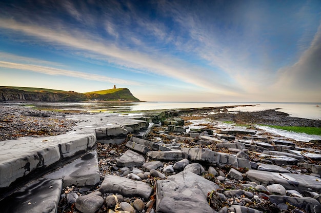 Photo kimmeridge on dorset's jurassic coast