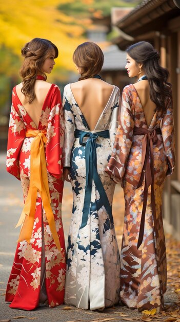 Kimonos from japan