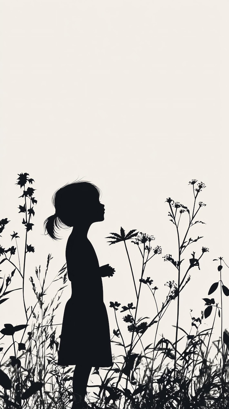 Foto kinderen dag achtergrond kinderen silhouet gelukkig en spelen