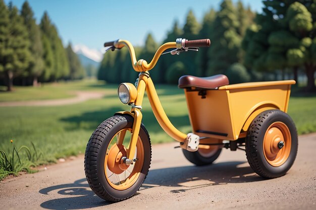 Foto kinderen driewieler speelgoed fiets behang achtergrond jeugd happy time fotografie werken