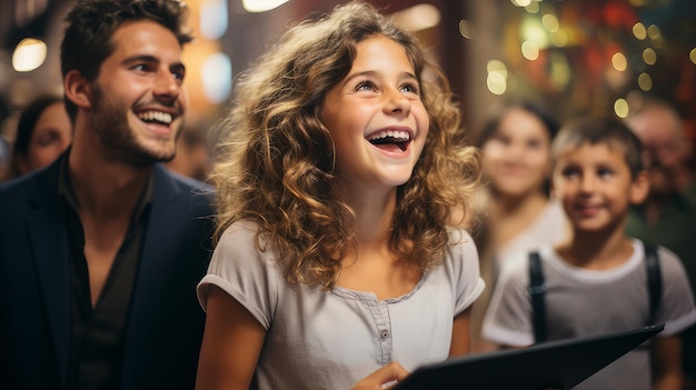 Kinderen hebben plezier op school