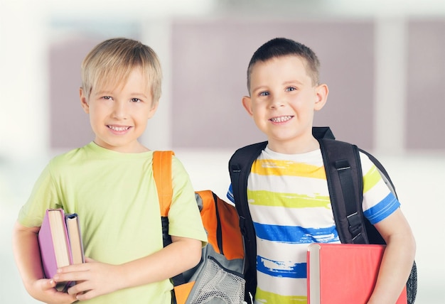 Kinderen klaar weer naar school