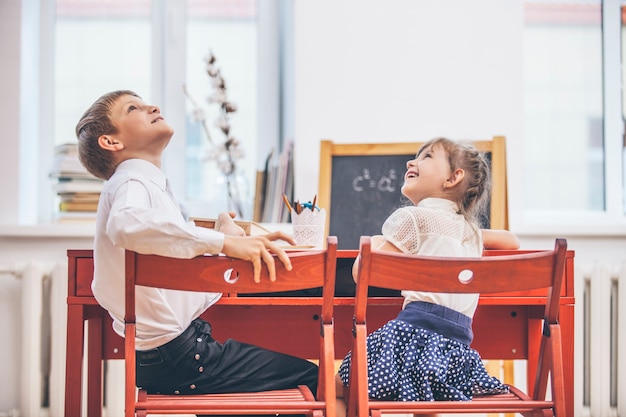 Kinderen op school